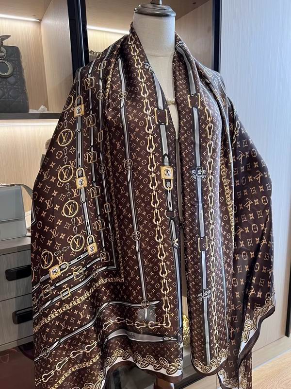 Louis Vuitton Silk Scarf 90X180cm ID:20231027-114